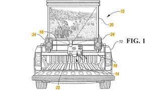 Ford Patents a Way to Turn Your Pickup Truck Into a Movie Theater